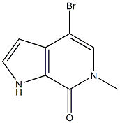 4-溴-6-甲基-1H-吡咯并[2,3-C]吡啶-7(6H)-酮