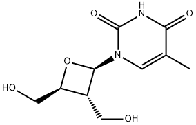 1-[(2R,3R,4S)-3,4-bis(hydroxymethyl)oxetan-2-yl]-5-methylpyrimidine-2,4-dione