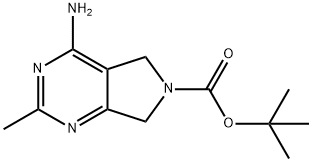 6H-Pyrrolo[3,4-d]pyrimidine-6-carboxylic acid, 4-amino-5,7-dihydro-2-methyl-, 1,1-dimethylethyl ester