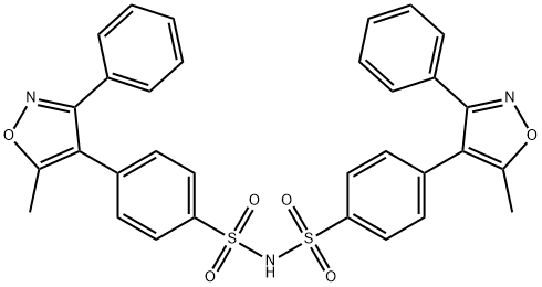 BenzenesulfonaMide, 4-(5-Methyl-3-phenyl-4-isoxazolyl)-N-[[4-(5-Methyl-3-phenyl-4-isoxazolyl)phenyl]sulfonyl]-
