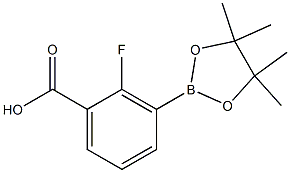 2-Fluoro-3-(tetramethyl-1,3,2-dioxaborolan-2-yl)benzoic acid