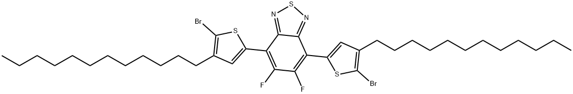 4,7-双(5-溴-4-十二烷基噻吩-2-基)-5,6-二氟苯并[c][1,2,5]噻二唑
