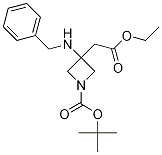 tert-butyl 3-(benzylaMino)-3-(2-ethoxy-2-oxoethyl)azetidine-1-carboxylate