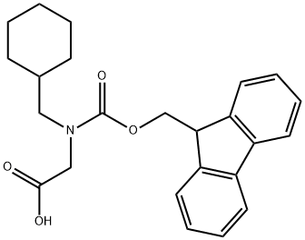 2-[(cyclohexylmethyl)({[(9H-fluoren-9-yl)methoxy]carbonyl})amino]acetic acid