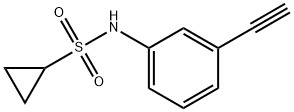 Cyclopropanesulfonic acid (3-ethynylphenyl)-amide