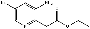 2-(3-氨基-5-溴-2-吡啶基)乙酸乙酯