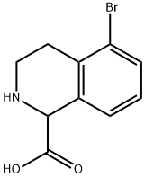 1-Isoquinolinecarboxylic acid, 5-bromo-1,2,3,4-tetrahydro-