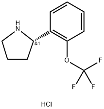 (S)-2-(2-三氟甲氧基苯基)-吡咯烷盐酸盐