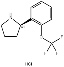 (R)-2-(2-三氟甲氧基苯基)-吡咯烷盐酸盐