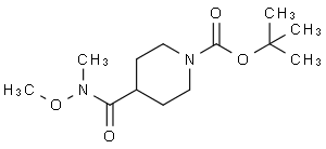 1-BOC-4-[甲氧基(甲基)氨基甲酰]哌啶