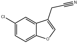 2-(5-chloro-1-benzofuran-3-yl)acetonitrile
