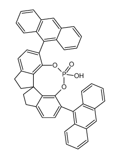 (S)-6,6'-二(9-蒽基)螺环二酚磷酸酯