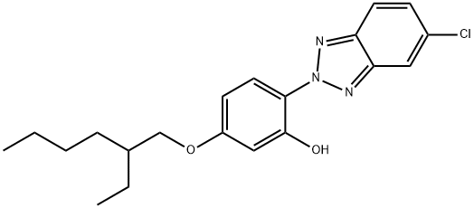 2-(2-hydroxy-4-ethylhexyl phenyl-oxy)-5-Chloro-2H-benzotriazole