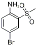 Benzenamine, 4-bromo-2-(methylsulfonyl)-