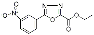 5-(3-Nitrophenyl)-1,3,4-oxadiazole-2-carboxylic acid ethyl ester