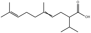 2-Isopropyl-5,9-dimethyl-deca-4,8-diensaeure