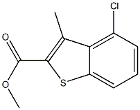 4-Chloro-3-methyl benzothiophene-2-carboxylic acid methyl ester