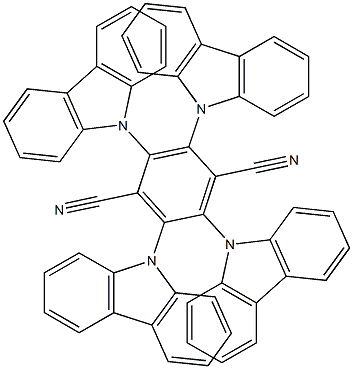 2,3,5,6-Tetra-9H-carbazol-9-yl-1,4-benzenedicarbonitrile