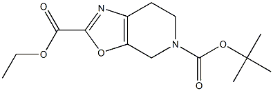 5-tert-butyl 2-ethyl 6,7-dihydrooxazolo[5,4-c]pyridine-2,5(4H)-dicarboxylate