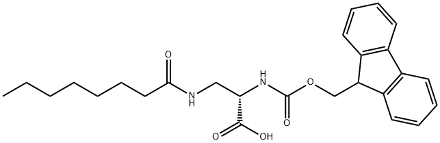 N-[(9H-芴-9-基甲氧基)羰基]-3-[(1-氧辛基)氨基]-L-丙氨酸