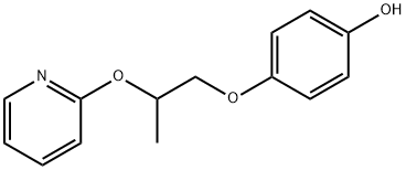 4-(2-(pyridin-2-yloxy)propoxy)phenol