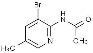 2-乙酰氨基-3-溴-5-甲基吡啶