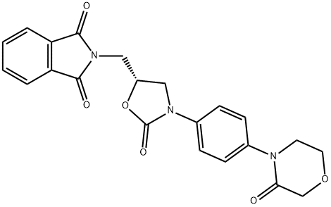 2-{2-Oxo-3-[4-(3-oxo-morpholin-4-yl)-phenyl]-oxazolidin-5-ylmethyl}-isoindole-1,3-dione