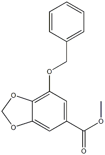 methyl 7-(benzyloxy)benzo[d][1,3]dioxole-5-carboxylate