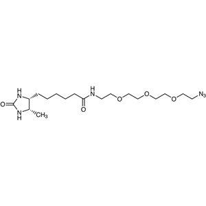 N-[2-[2-[2-(2-Azidoethoxy)ethoxy]ethoxy]ethyl]-6-[(4R,5S)-5-methyl-2-oxoimidazolidin-4-yl]hexanamide