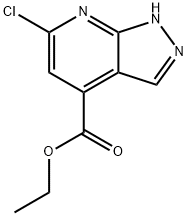 ETHYL6-CHLORO-1H-PYRAZOLO[3,4-B]PYRIDINE-4-CARBOXYLATE