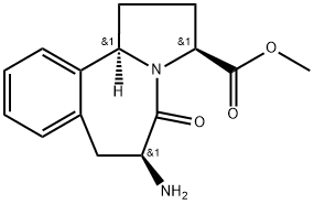 Methyl (3S,6S,11bR)-6-amino-5-oxo-2,3,5,6,7,11b-hexahydro-1H-benzo[c]pyrrolo[1,2-a]azepine-3-carboxylate