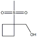 (1-methanesulfonylcyclobutyl)methanol