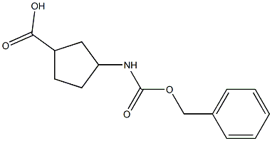 N-CBZ-3-氨基环戊甲酸