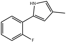 1H-Pyrrole, 2-(2-fluorophenyl)-4-methyl-