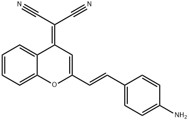 Propanedinitrile, 2-[2-[(1E)-2-(4-aminophenyl)ethenyl]-4H-1-benzopyran-4-ylidene]-