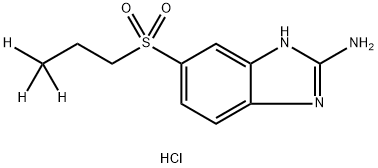 2-Amino-5-(propyl-3,3,3-d3)-sulfonylbenzimidazole hydrochloride