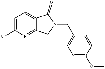 2-氯-6-(4-甲氧基苄基)-6,7-二氢-5H-吡咯并[3,4-b]吡啶-5-酮