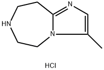 5H-Imidazo[1,2-d][1,4]diazepine, 6,7,8,9-tetrahydro-3-methyl-, hydrochloride (1:2)