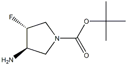 (3R,4R)-3-氨基-4-氟吡咯烷-1-羧酸叔丁酯