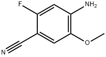 2-氟-4-氨基-5-甲氧基苯腈