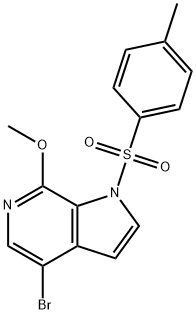 4-Bromo-7-methoxy-1-tosyl-6-azaindole