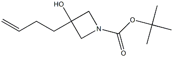 Tert-Butyl 3-(But-3-Enyl)-3-Hydroxyazetidine-1-Carboxylate