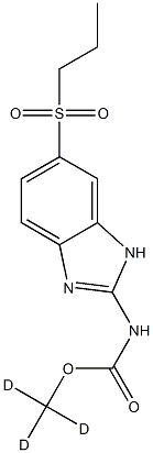 Albendazole sulfone-(methyl-d3)