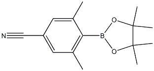 3,5-dimethyl-4-(4,4,5,5-tetramethyl-1,3,2-dioxaborolan-2-yl)benzonitrile