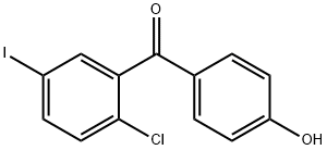 (2-Chloro-5-iodophenyl)(4-hydroxyphenyl)methanone