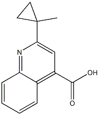 2-(1-Methylcyclopropyl)quinoline-4-carboxylic acid