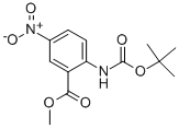 2-TERT-BUTOXYCARBONYLAMINO-5-NITRO-BENZOIC ACID METHYL ESTER
