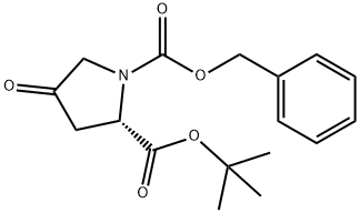 1,2-Pyrrolidinedicarboxylic acid, 4-oxo-, 2-(1,1-dimethylethyl) 1-(phenylmethyl) ester, (2S)-