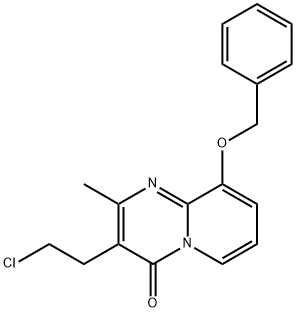 3-(2-Chloroethyl)-2-methyl-9-benzyloxy-4H-pyrido[1,2-a]pyrimidin-4-one (Paliperidone)
