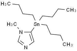 5-Tributylstannyl-N-methylimidazole